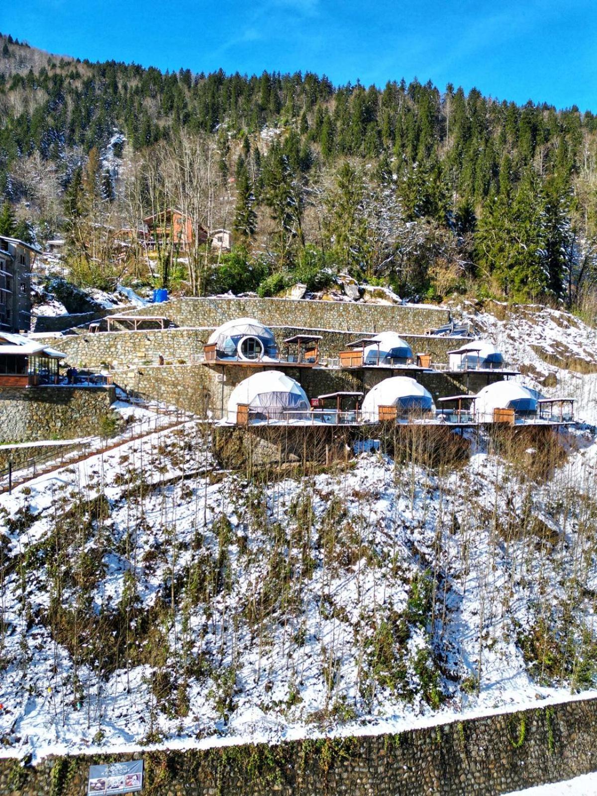 Kaledome Orman Evleri Hotel Camlihemsin Exterior photo